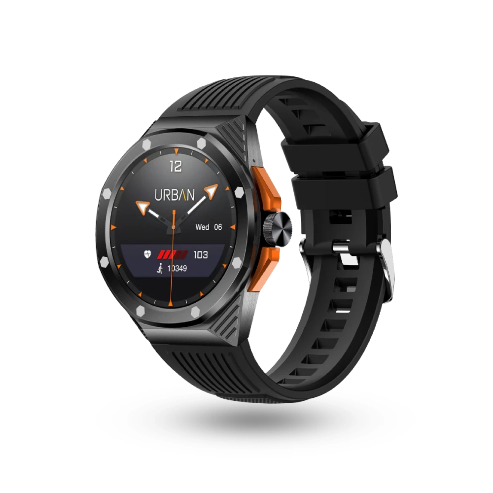 Urban Smart Watch 1.5" Amoled with Metal Frame BT Calling Fusion view 2